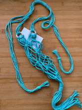 Load image into Gallery viewer, Adjustable Macrame Water Bottle Crossbody Bag