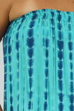 Load image into Gallery viewer, Short Romper Square Crackle Tie Dye Print