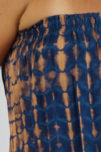 Load image into Gallery viewer, Short Romper Square Crackle Tie Dye Print