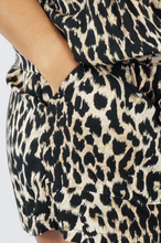 Load image into Gallery viewer, Short Romper Leopard Print