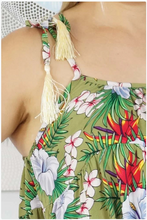 Load image into Gallery viewer, Goa dress Bula Print