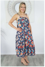 Load image into Gallery viewer, Goa dress Bula Print