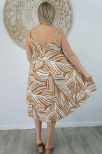 Load image into Gallery viewer, Mid Length Montego Dress Honiara Print