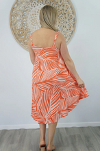 Load image into Gallery viewer, Mid Length Montego Dress Honiara Print