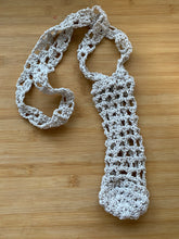Load image into Gallery viewer, Crochet Water Bottle Crossbody Bag