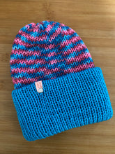 Load image into Gallery viewer, Handmade Reversible Knit Beanie