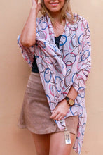 Load image into Gallery viewer, Large Cotton Feel Scarf Rings Print