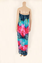 Load image into Gallery viewer, Long Tube Sarong with Coconut Shell Buckle Tie Dye