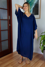 Load image into Gallery viewer, Long Kaftan Dress Plain