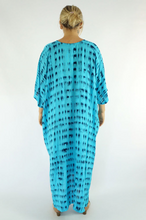 Load image into Gallery viewer, Long Kaftan Dress Teardrop Print