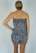 Load image into Gallery viewer, Short Romper Baby Cheetah Print