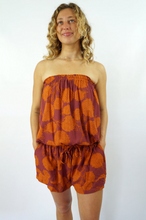 Load image into Gallery viewer, Short Romper Marigold Print