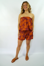 Load image into Gallery viewer, Short Romper Marigold Print