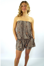 Load image into Gallery viewer, Short Romper Papua Print