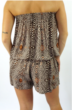 Load image into Gallery viewer, Short Romper Papua Print