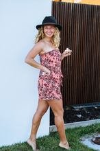 Load image into Gallery viewer, Short Romper Spot Flower Print