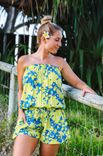 Load image into Gallery viewer, Short Romper Spot Flower Print