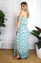 Load image into Gallery viewer, Long Tube Dress Polly Print