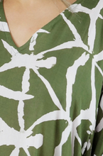 Load image into Gallery viewer, Long Kaftan Dress Hampshire Print