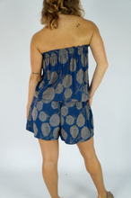 Load image into Gallery viewer, Short Romper Marigold Print