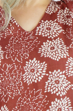 Load image into Gallery viewer, Long Kaftan Dress Sunflower Print