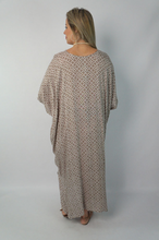 Load image into Gallery viewer, Long Kaftan Dress Links Print