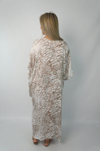 Load image into Gallery viewer, Long Kaftan Dress Animal Print