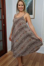 Load image into Gallery viewer, Mid Length Montego Dress Papua Print