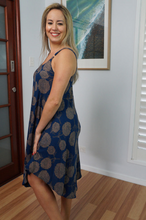 Load image into Gallery viewer, Mid Length Montego Dress Marigold Print