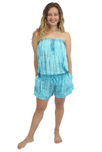 Load image into Gallery viewer, Short Romper Teardrop Print
