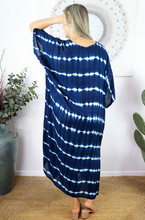 Load image into Gallery viewer, Long Kaftan Dress Nirvana Print