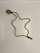 Load image into Gallery viewer, Macrame Interchangeable Crystal Pouch Necklace