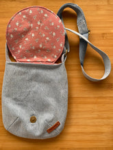 Load image into Gallery viewer, Hand Made Recycled Denim Crossbody Bag
