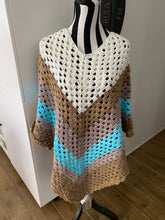 Load image into Gallery viewer, Handmade Crochet Poncho
