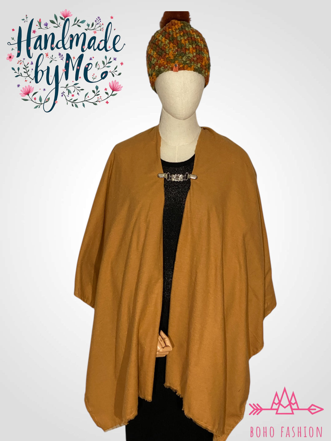 Handmade Flanelette Cape