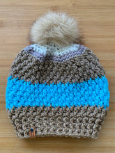 Load image into Gallery viewer, Handmade Crochet Beanie with Removable Pom
