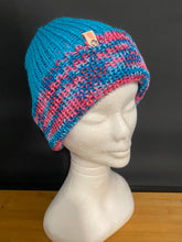 Load image into Gallery viewer, Handmade Reversible Knit Beanie
