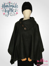 Load image into Gallery viewer, Handmade Polar Fleece Poncho
