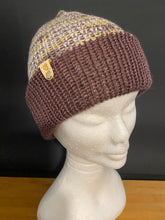 Load image into Gallery viewer, Handmade Reversible Knit Beanie
