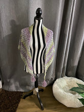 Load image into Gallery viewer, Hand Crochet Cape / Wrap Scarf
