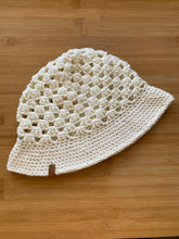 Load image into Gallery viewer, Handmade Crochet Cotton Bucket Hat
