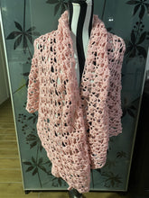 Load image into Gallery viewer, Hand Crochet Cape / Wrap Scarf - Sparkle
