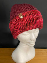 Load image into Gallery viewer, Handmade Reversible Knit Beanie
