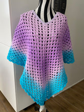 Load image into Gallery viewer, Handmade Crochet Poncho
