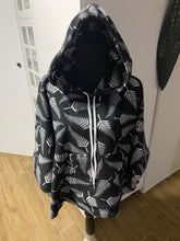 Load image into Gallery viewer, Handmade Husky Polar Fleece Poncho - Kiwi

