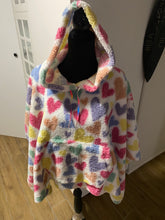 Load image into Gallery viewer, Handmade Teddy Fleece Poncho

