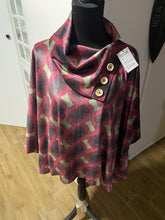 Load image into Gallery viewer, Handmade Panne Velvet Poncho
