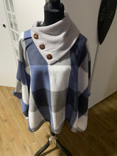 Load image into Gallery viewer, Handmade Polar Fleece Poncho
