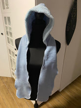 Load image into Gallery viewer, Handmade Winter Hooded Scarf - Polar Fleece
