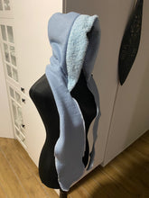 Load image into Gallery viewer, Handmade Winter Hooded Scarf - Polar Fleece
